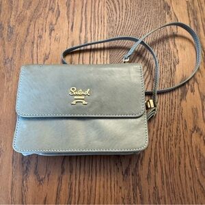 Elegant luxury Salad By AW 1929 soft Crossbody‎ Bag light green Vintage